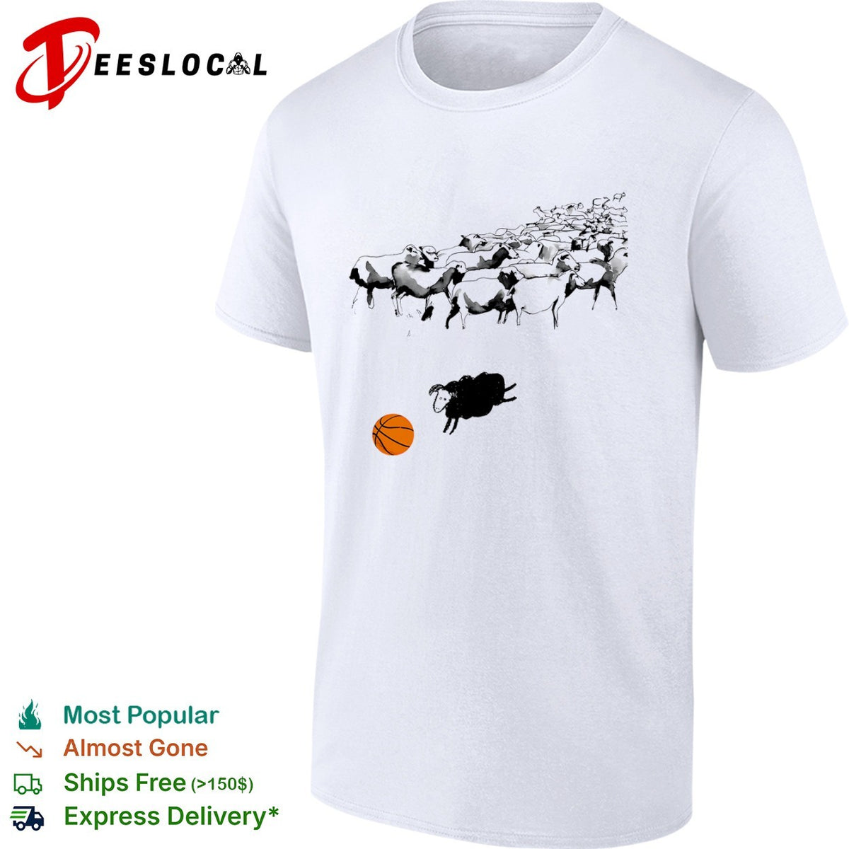 Black Sheep Basketball shirt