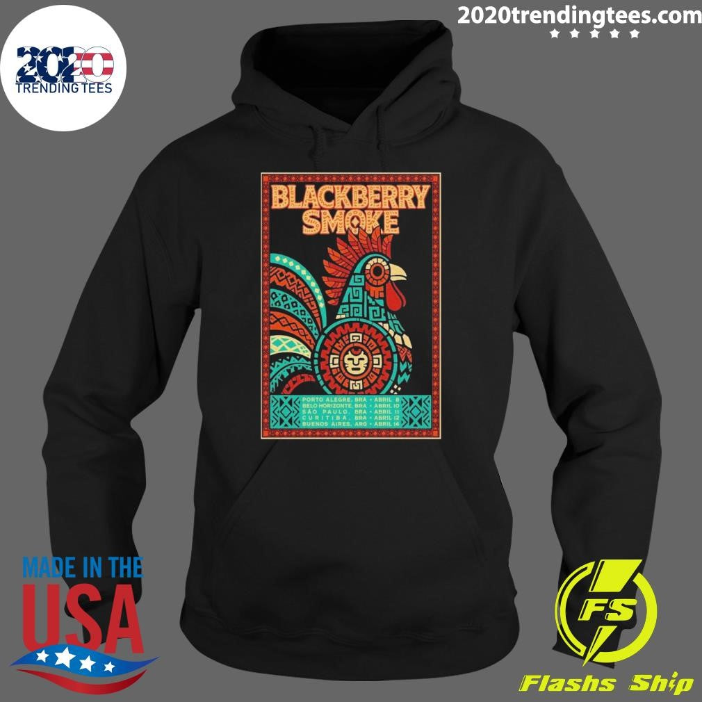 Blackberry Smoke Brazil And Argentina Tour April 2026 Shirt