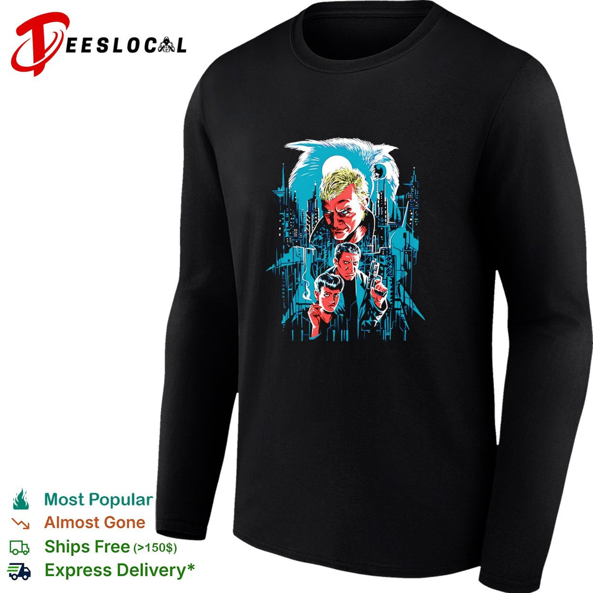 Blade Runner Roy Batty Rick Deckard Rachael Tyrell Owl Cyberpunk Sci Fi Art shirt