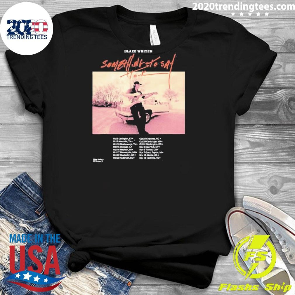 Blake Whiten Worl Tour 2026 Poster Shirt