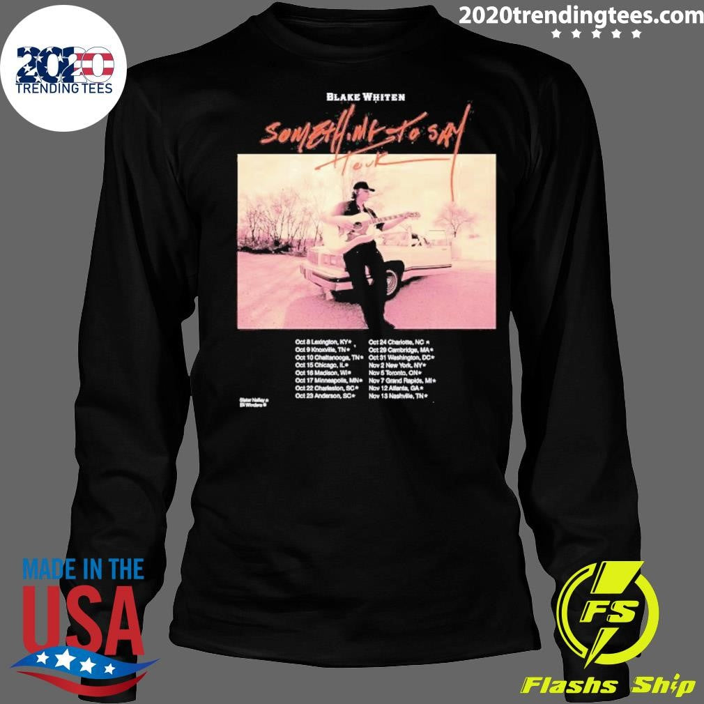 Blake Whiten Worl Tour 2026 Poster Shirt