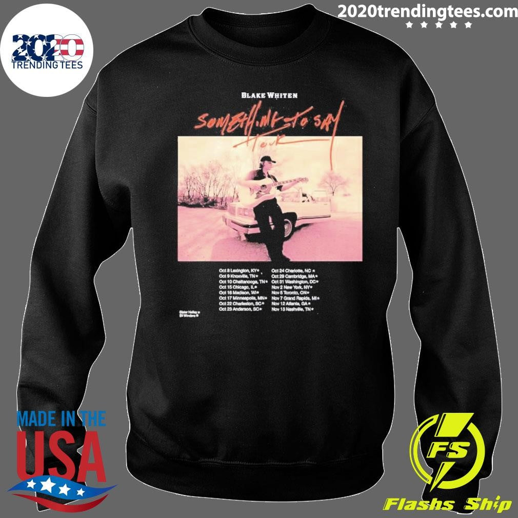 Blake Whiten Worl Tour 2026 Poster Shirt