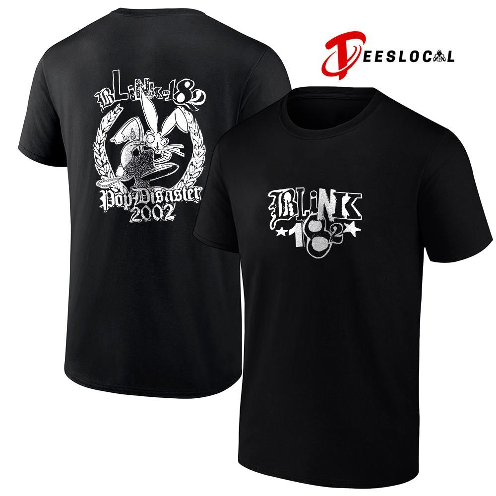 Blink 182 Pop Disaster 2002 rabbit mascot shirt