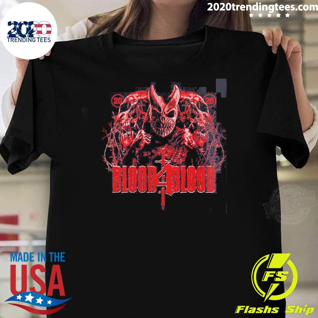 Blood4Blood Event Merch In Daytona Beach Florida On May 6 2026 Faceoff Shirt
