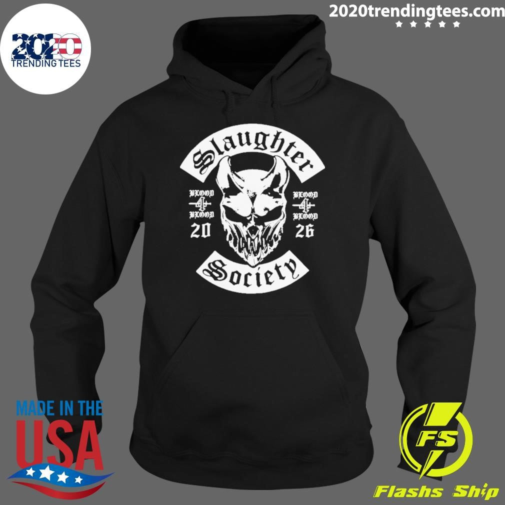 Blood4Blood Event Merch In Daytona Beach Florida On May 6 2026 Slaughter Society Shirt