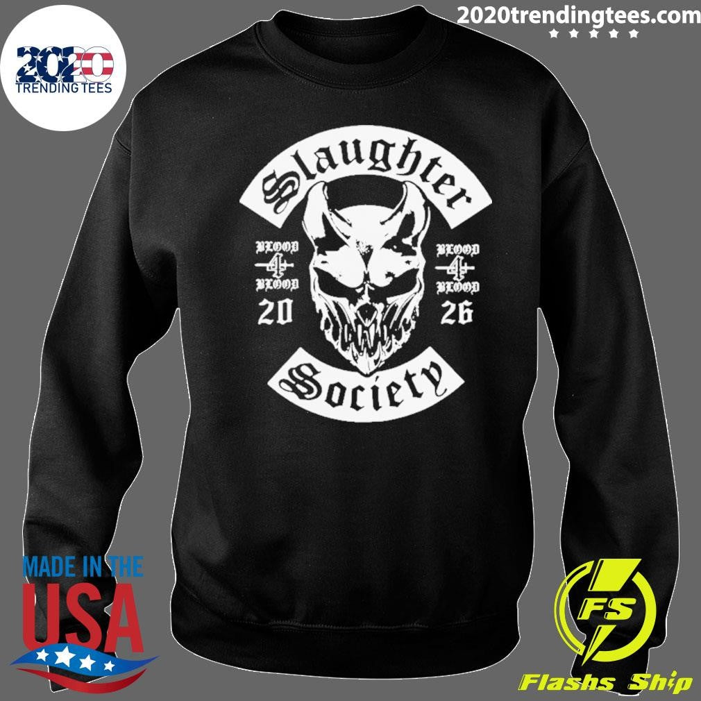 Blood4Blood Event Merch In Daytona Beach Florida On May 6 2026 Slaughter Society Shirt