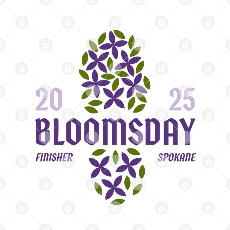 Bloomsday 2025 Finisher Spokane T Shirt