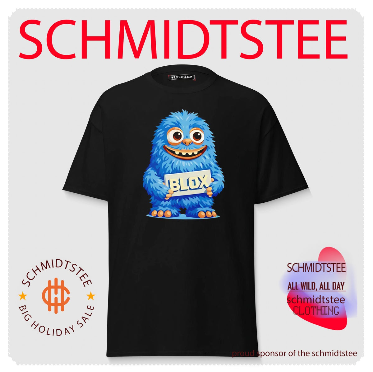 Blox Monster Blox cartoon shirt