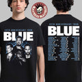 Blue 25th Anniversary 2026 Tour UK And EU Merch Photo T-Shirt