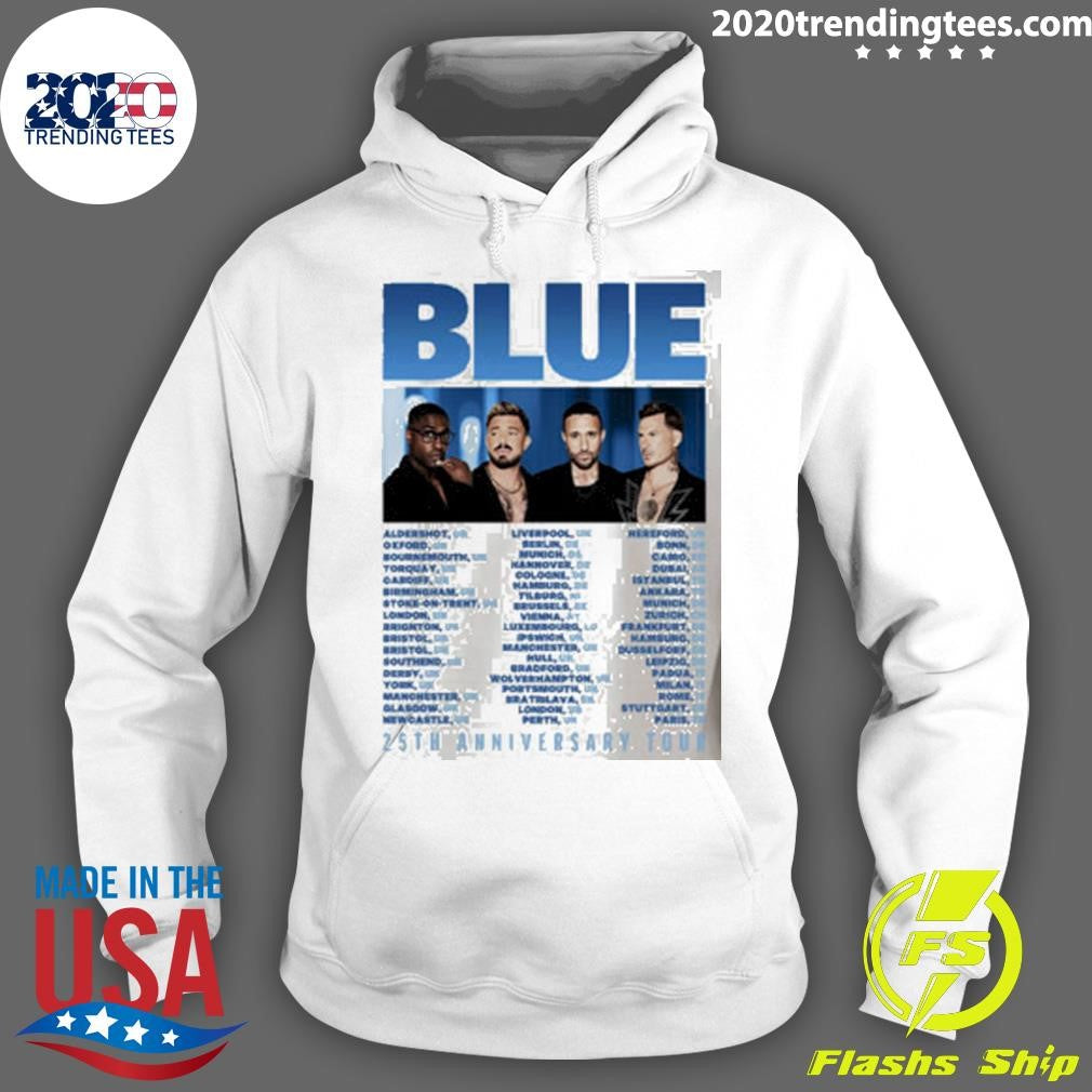 Blue 25th Anniversary Tour 2026 Shirt