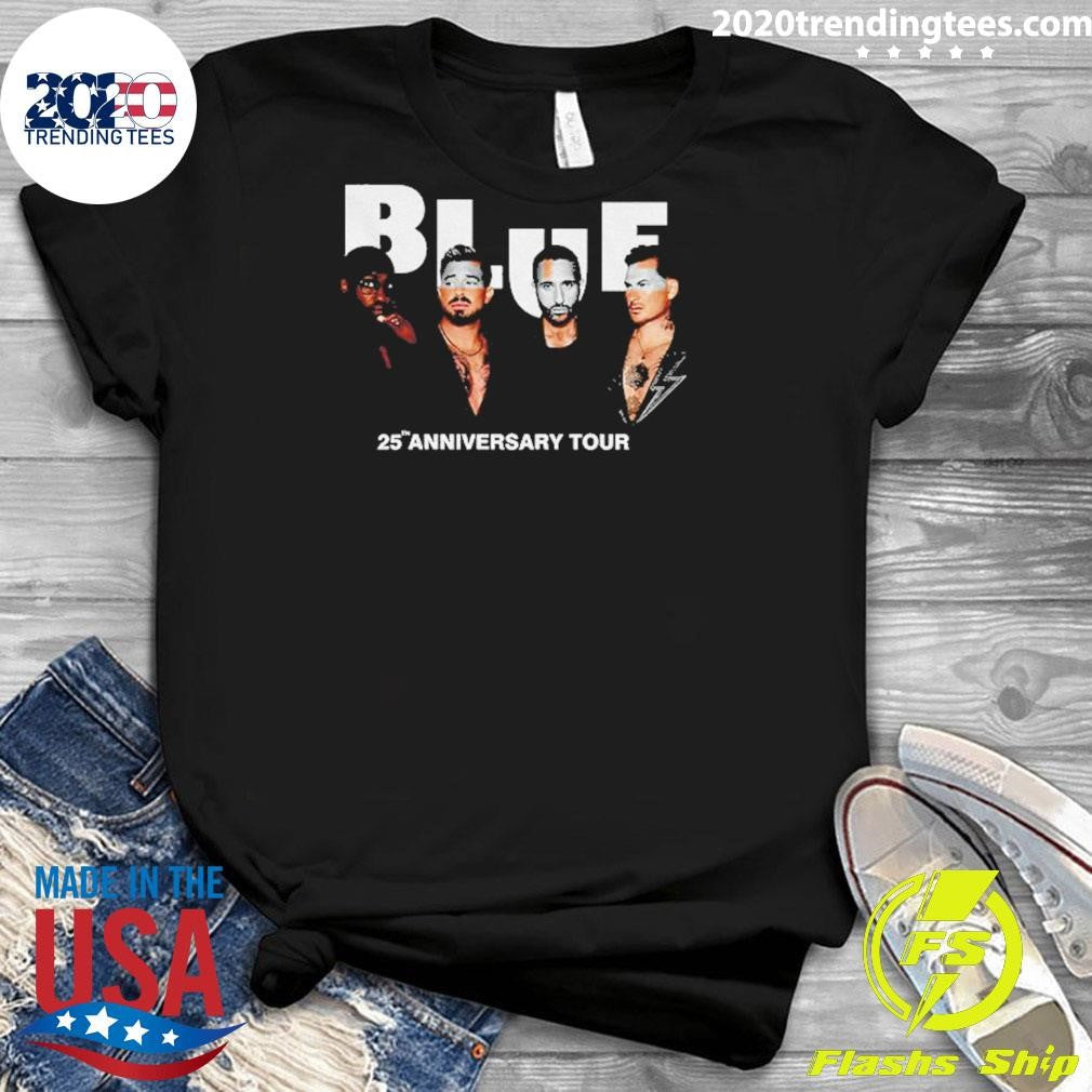 Blue 25th Anniversary Tour Music Lover Vintage Shirt