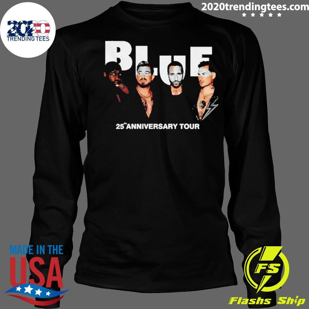 Blue 25th Anniversary Tour Music Lover Vintage Shirt