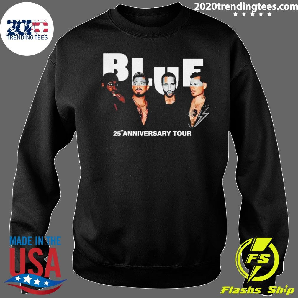 Blue 25th Anniversary Tour Music Lover Vintage Shirt
