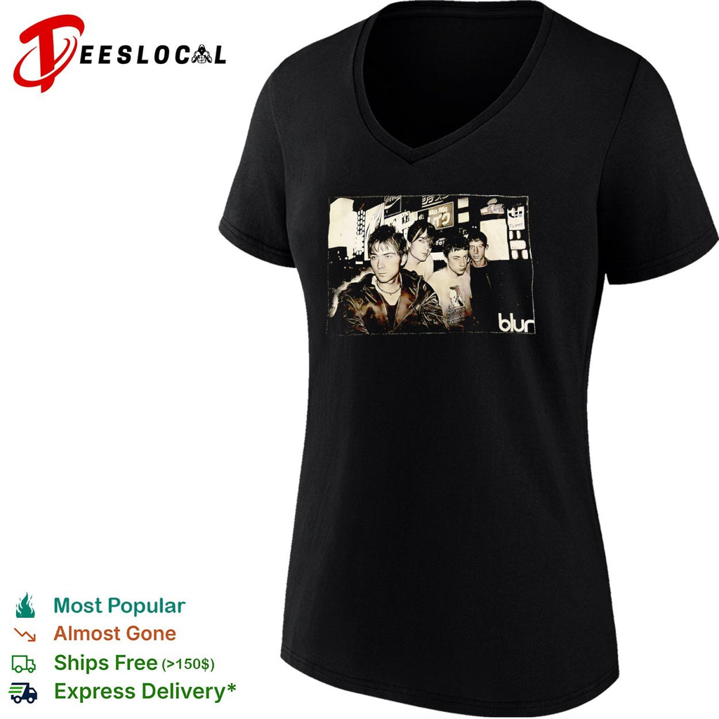 Blur Damon Albarn Graham Coxon Alex James Dave Rowntree Band Members shirt