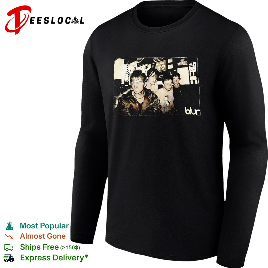 Blur Damon Albarn Graham Coxon Alex James Dave Rowntree Band Members shirt