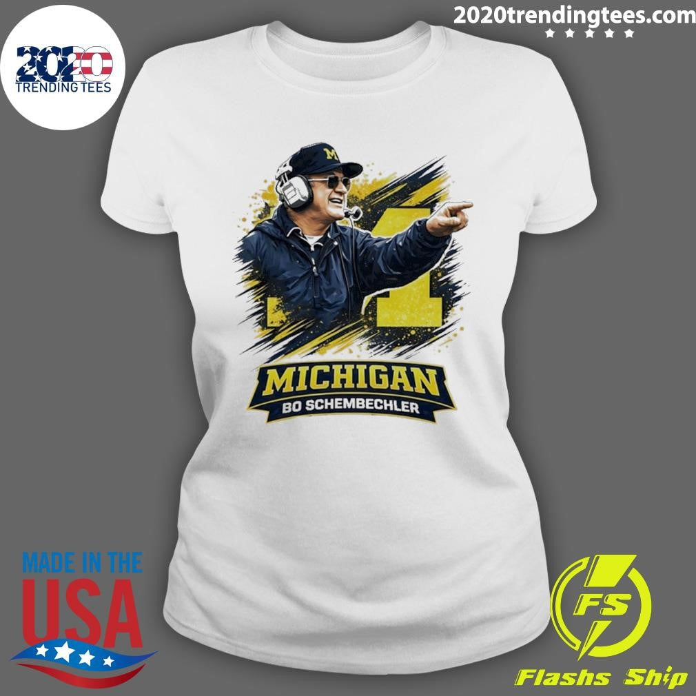 Bo Schembechler Coach Michigan Wolverines Shirt