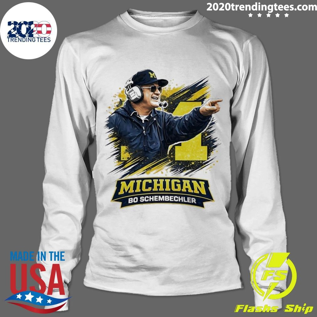 Bo Schembechler Coach Michigan Wolverines Shirt