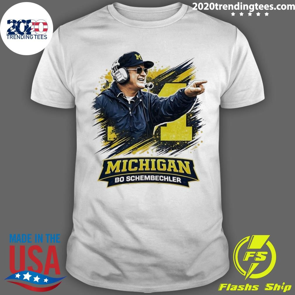 Bo Schembechler Coach Michigan Wolverines Shirt