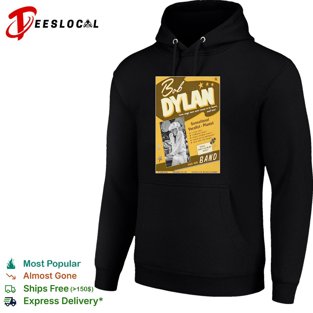 Bob Dylan Some songs were never meant to be heard until now Sensational Vocalist shirt
