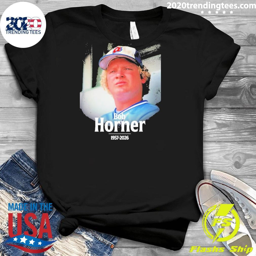 Bob Horner 1957-2026 Shirt