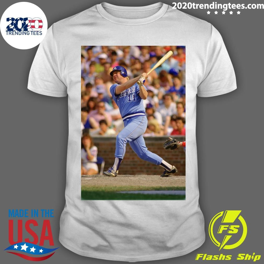 Bob Horner Powerful Slugger in Atlanta and Japan Dies at 68 Shirt