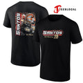 Bobby Santos DJ racing graphic shirt