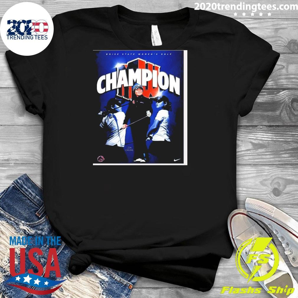 Boise State Leia Chung Mountain West Women’s Golf Championship in April 2026 Shirt