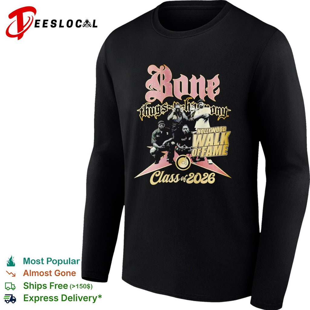 Bone Thugs N Harmony Hollywood Walk of Fame Class of 2026 shirt