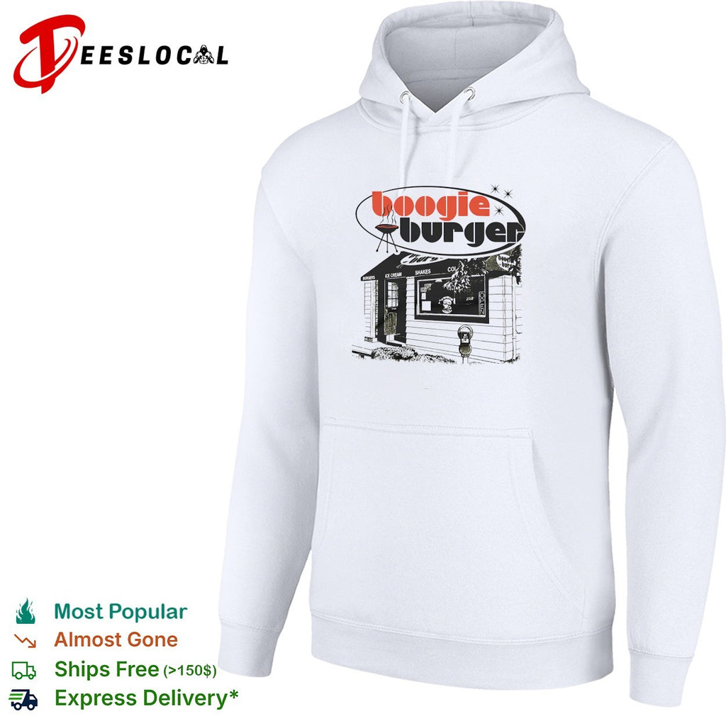 Boogie Burger retro skeleton chef diner sign retro shirt