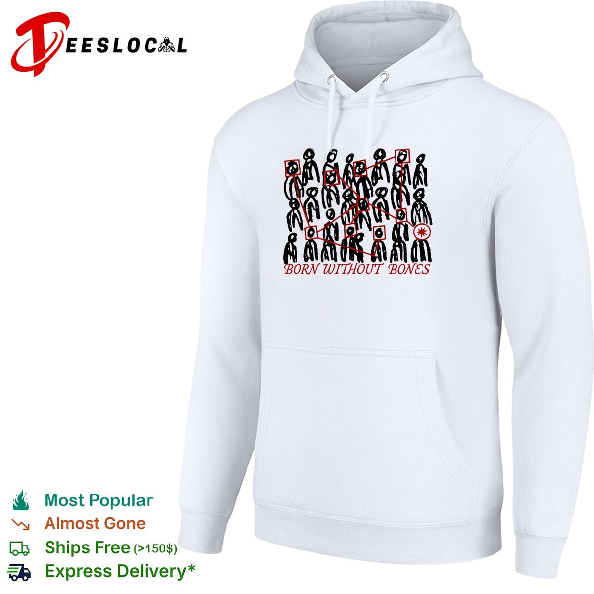 Born Without Bones Tour 2026 shirt