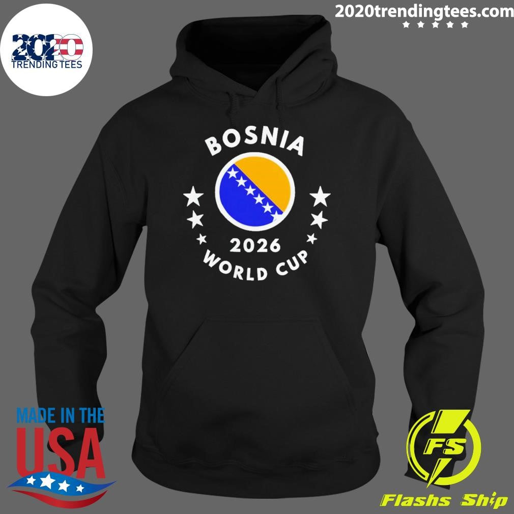 Bosnia 2026 World Cup Bosnia Flag Football Soccer shirt