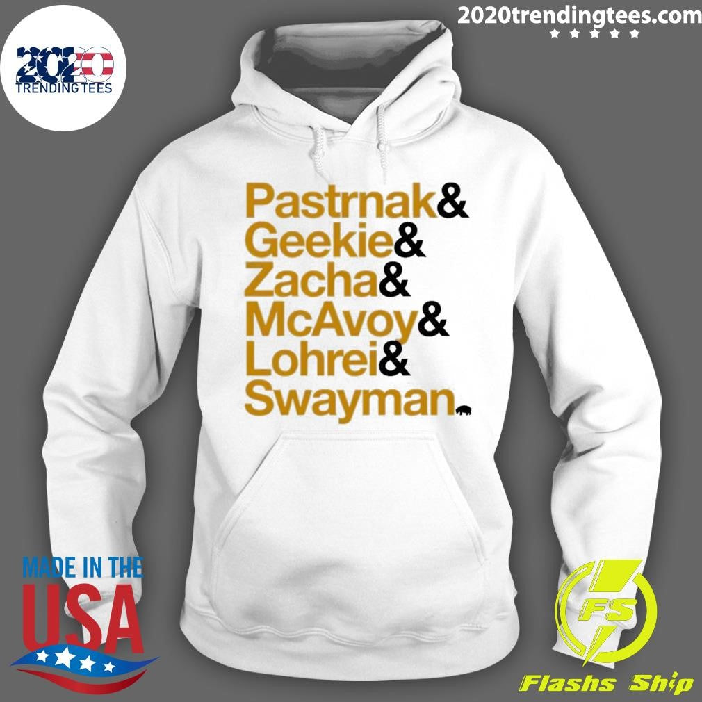 Boston Bruins Hockey Team Pastrnak Geekie Zacha Mcavoy Lohrei Swayman Shirt