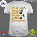 Boston Bruins Hockey Team Pastrnak Geekie Zacha Mcavoy Lohrei Swayman Shirt