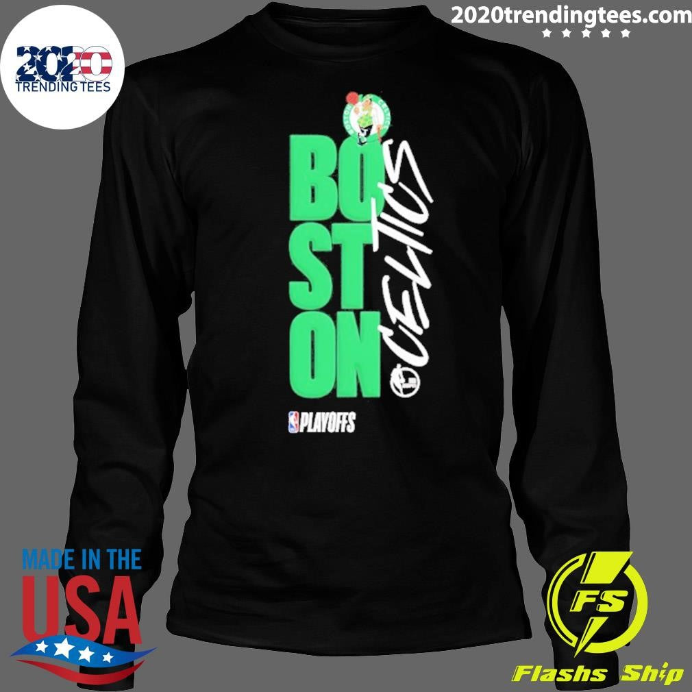 Boston Celtics 2026 Nba Playoff Black Shirt