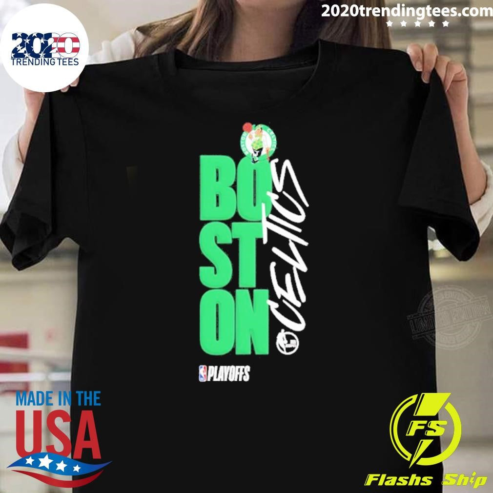 Boston Celtics 2026 Nba Playoff Black Shirt