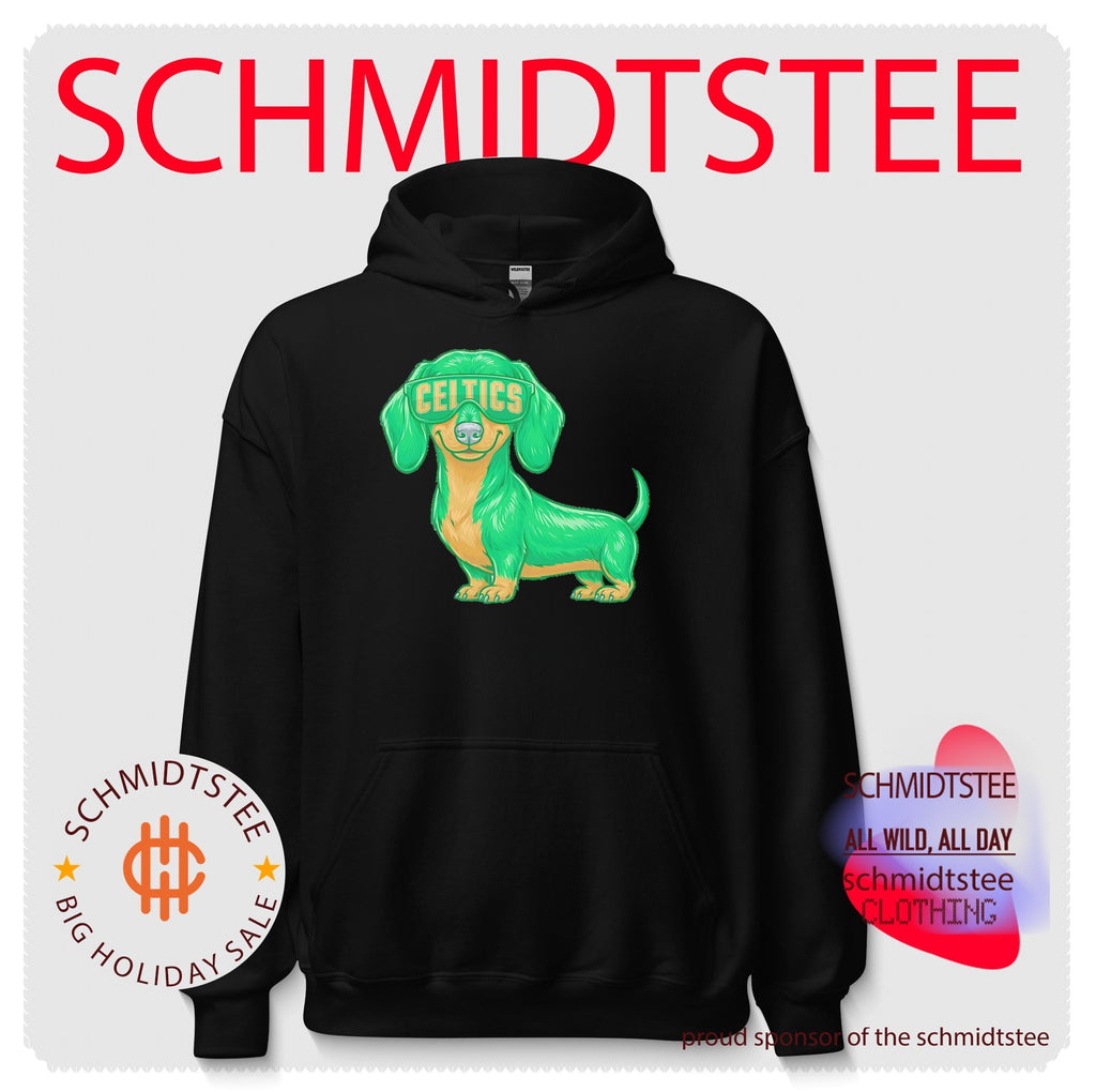 Boston Celtics Dachshund Dog cartoon shirt
