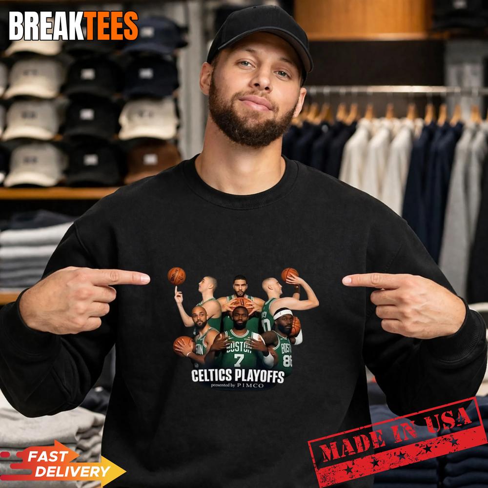 Boston Celtics Geltics Playoff Team 2026 T-Shirt
