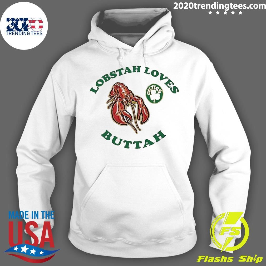 Boston Celtics Lobstah Loves Buttah Shirt