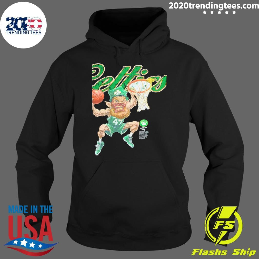 Boston Celtics Mitchell & Ness x LRG Wild Art Shirt