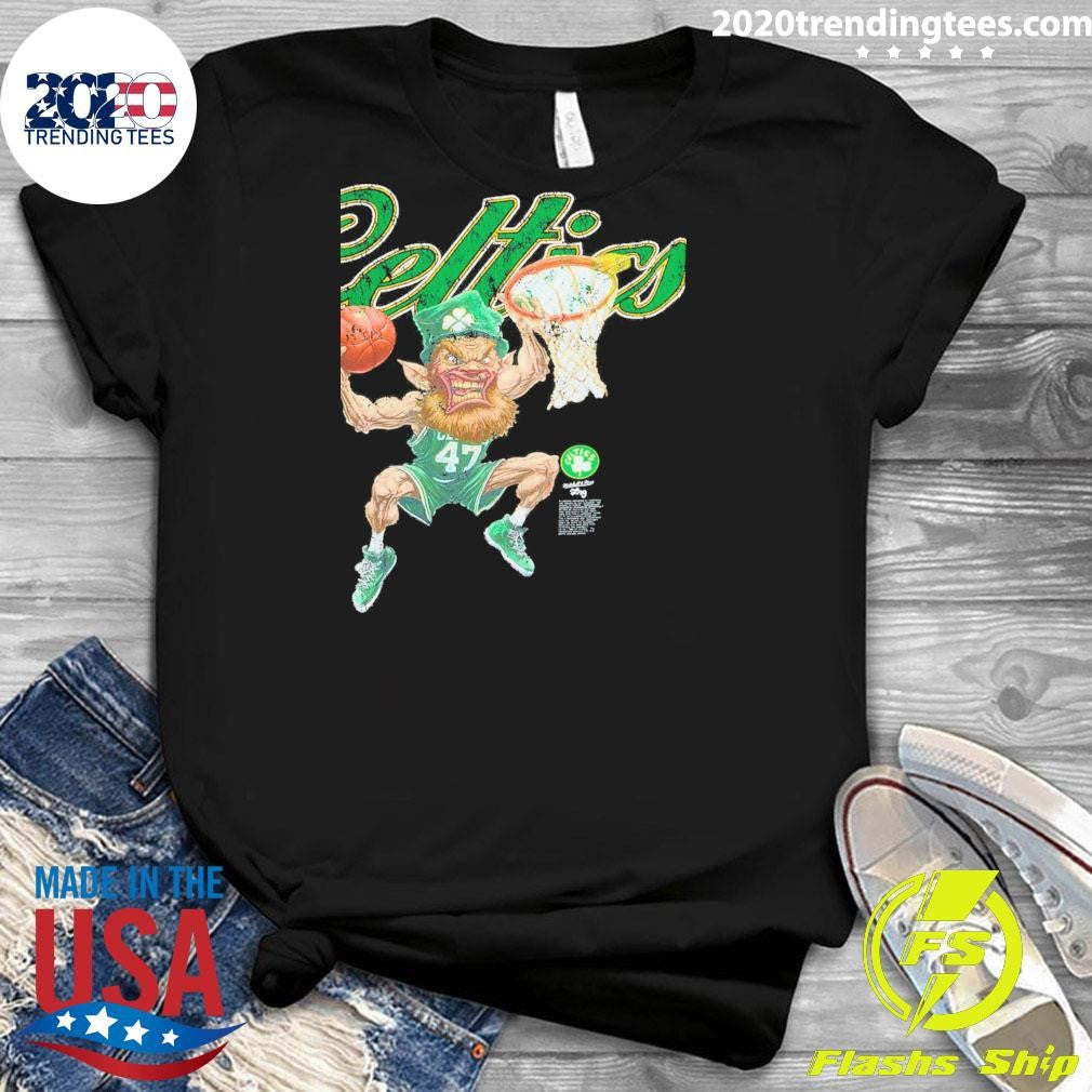 Boston Celtics Mitchell & Ness x LRG Wild Art Shirt
