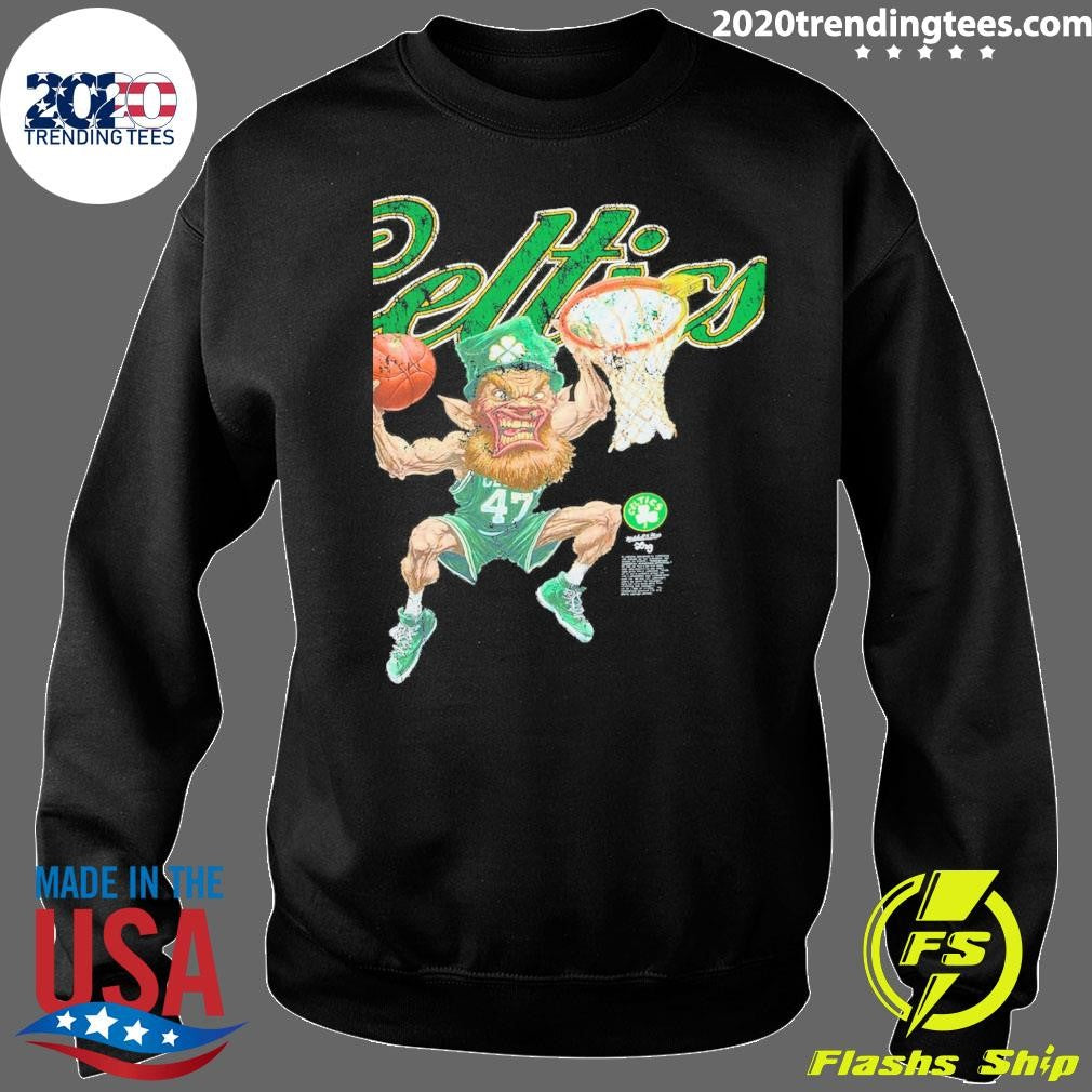 Boston Celtics Mitchell & Ness x LRG Wild Art Shirt