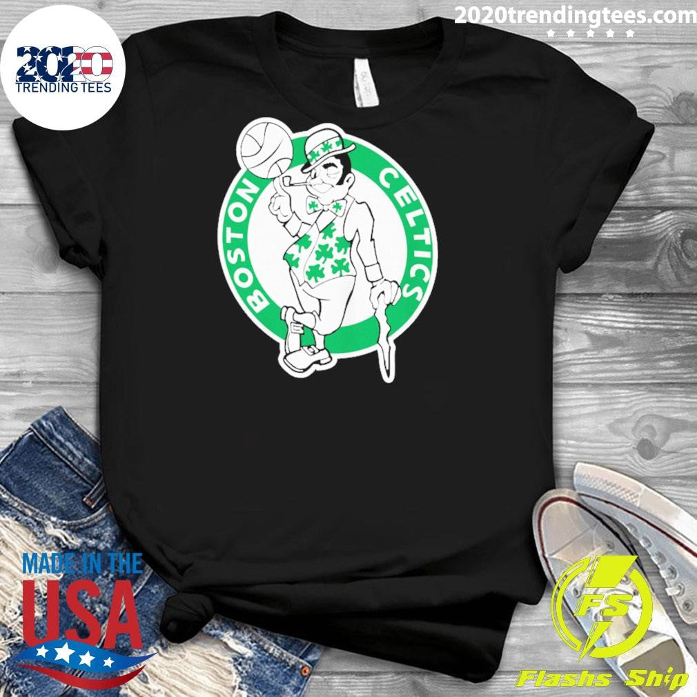 Boston Celtics Stadium Essentials Womens 46 Reserve Fans High Waist Shirt