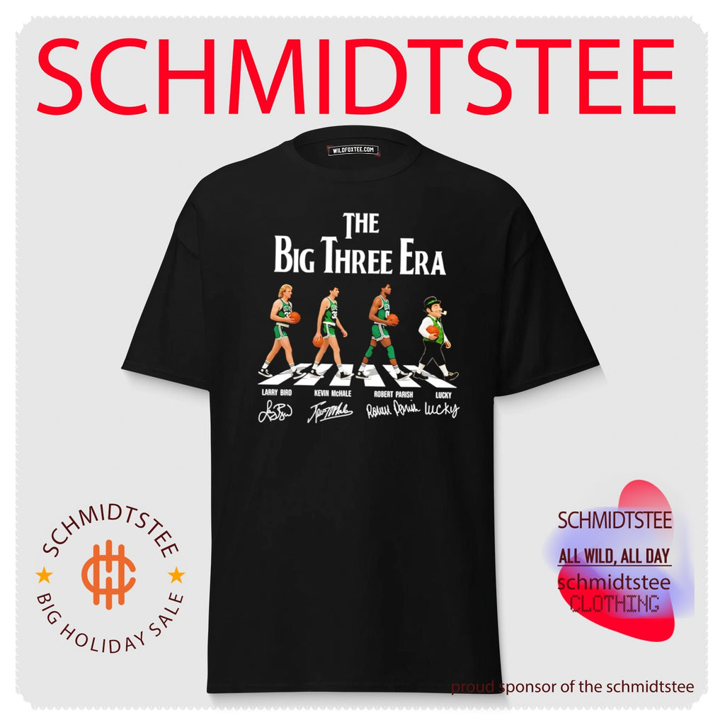 Boston Celtics the Big Three Era Abbey Road signature shirt