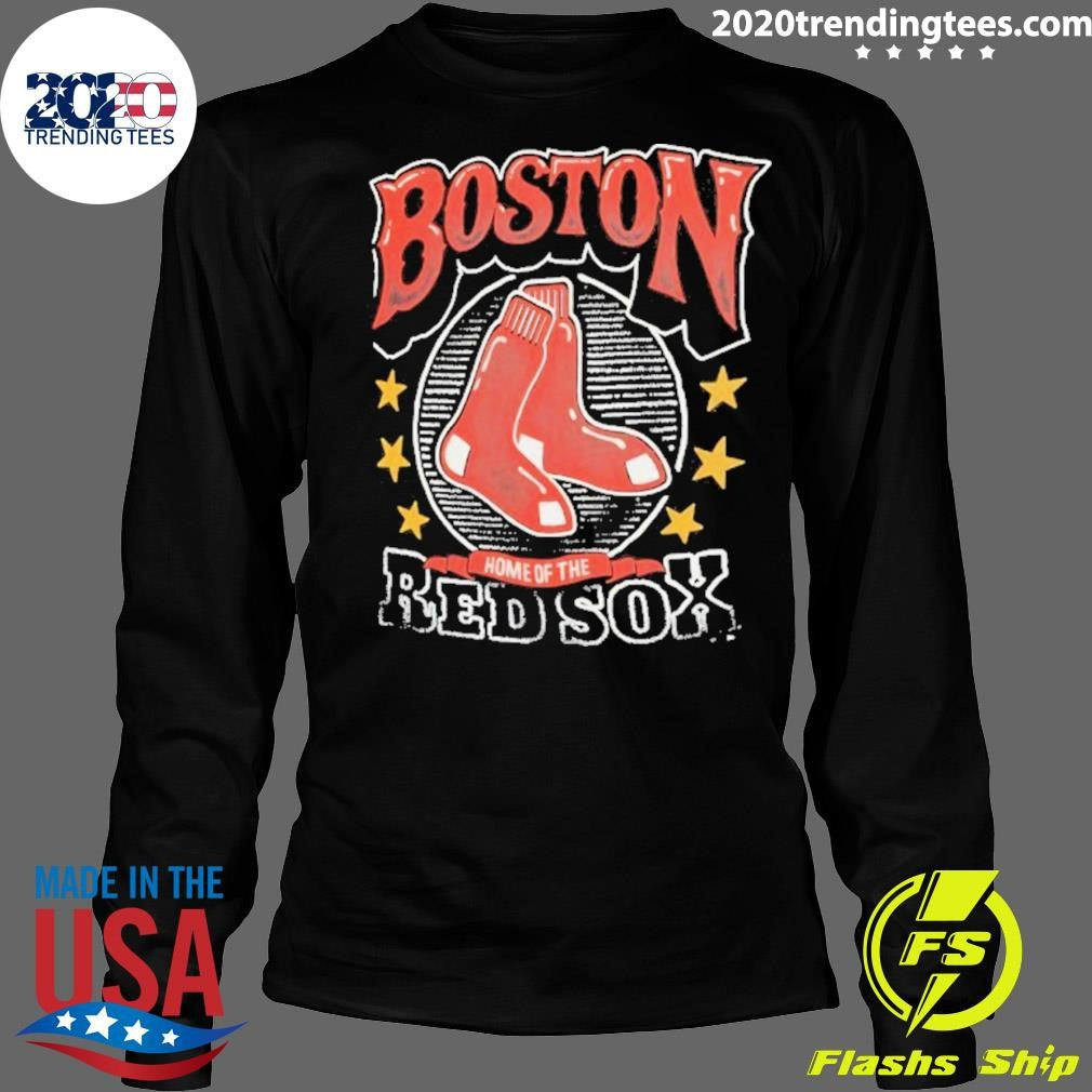 Boston Home Of The Red Sox Logo Vintage Shirt