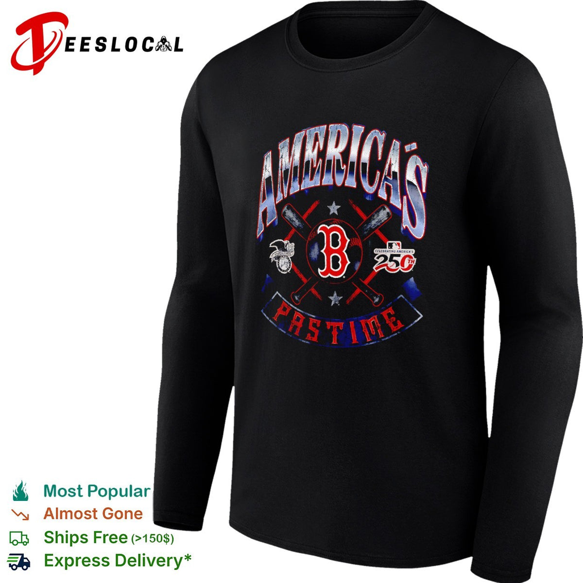 Boston Red Sox America’s Pastime Celebrating America’s 250th MLB shirt