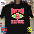 Boston Red Sox Baseball Field Diamond Shirt
