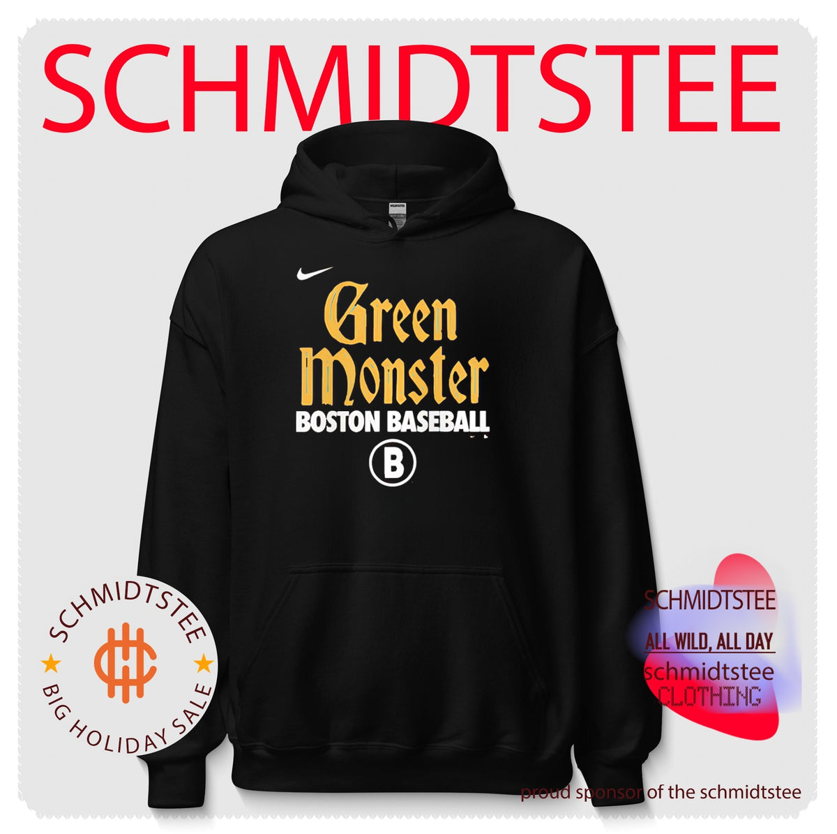 Boston Red Sox Green Monster Handwriting Club shirt