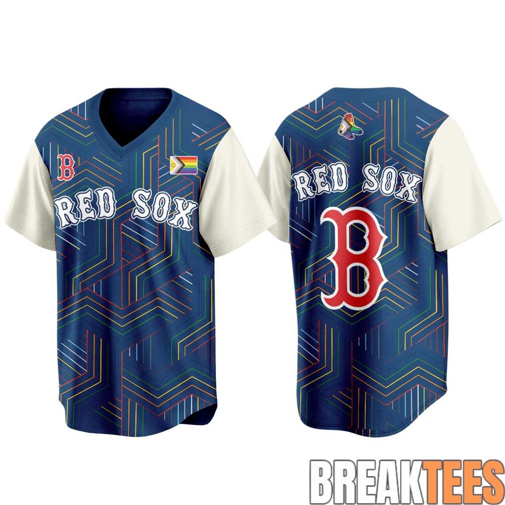 Boston Red Sox Happy Pride Night 2026 Baseball Jersey