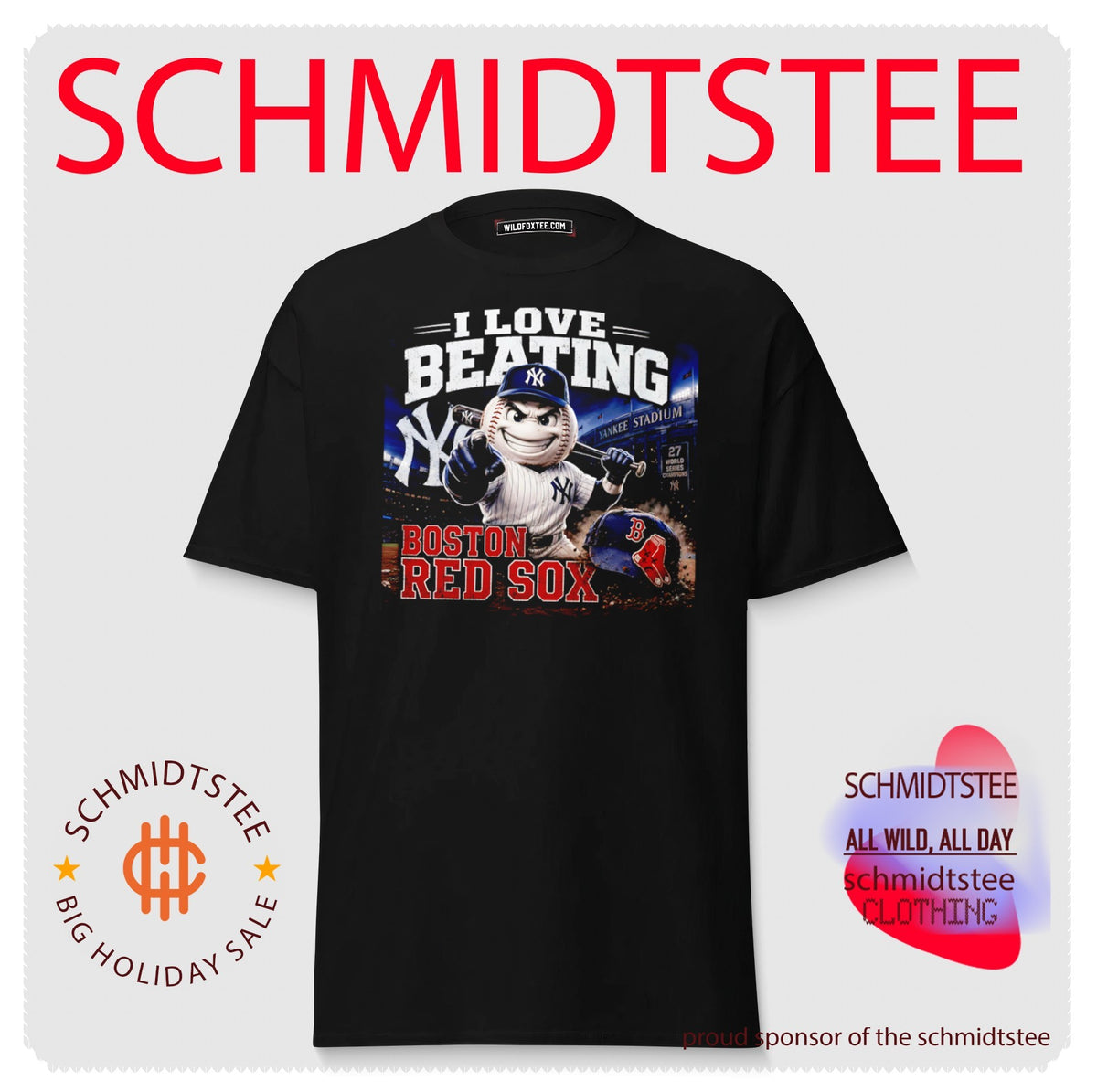 Boston Red Sox I love Beating mascot shirt