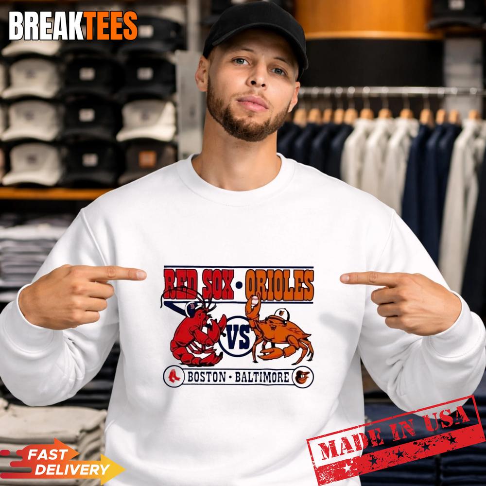 Boston Red Sox Vs Baltimore Orioles Mascot Baseball 2026 Shirt